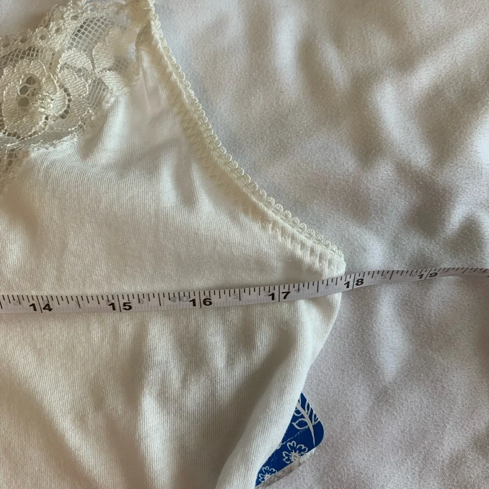 NWT Free People White Lace Detail Chemise